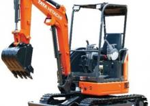 Mini-graafmachines Hitachi ZX23U