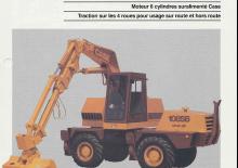 Mobiele graafmachines Case 1085B