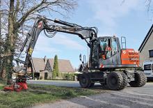 Mobiele graafmachines Atlas 165 W