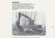 Mobiele graafmachines Caterpillar 206