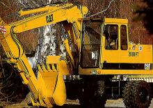 Mobiele graafmachines Caterpillar 206B