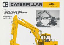 Mobiele graafmachines Caterpillar 214