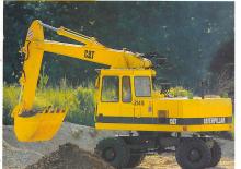 Mobiele graafmachines Caterpillar 214B