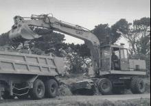 Mobiele graafmachines Caterpillar 224B