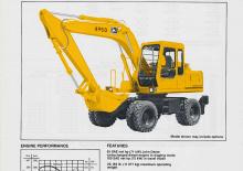 Mobiele graafmachines John Deere Construction 495D