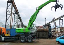 Graafmachines in overslaguitvoering Sennebogen 818M E