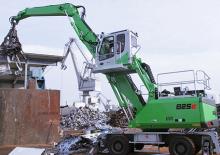 Graafmachines in overslaguitvoering Sennebogen 825M E