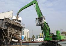 Graafmachines in overslaguitvoering Sennebogen 835M E