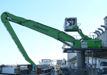 Graafmachines in overslaguitvoering Sennebogen 840M E