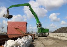 Graafmachines in overslaguitvoering Sennebogen 855M E Hybrid  