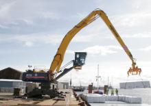 Graafmachines in overslaguitvoering Sennebogen 870M E Hybrid 
