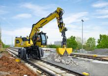 Mobiele graafmachines Liebherr A 924 Rail Litronic