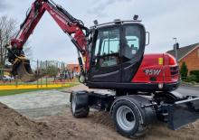 Mobiele graafmachines Yanmar B95W MB 