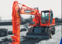 Mobiele graafmachines Doosan DX 160 W