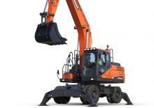 Mobiele graafmachines Doosan DX210W-5