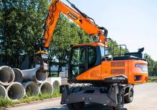 Mobiele graafmachines Develon DX140W-7 
