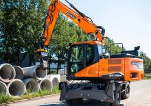 Mobiele graafmachines Develon DX140W-7 