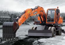 Mobiele graafmachines Doosan DX140W