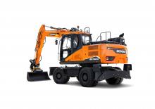 Mobiele graafmachines Doosan DX160W-7