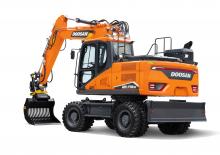 Mobiele graafmachines Doosan DX170W-7