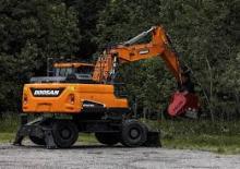 Mobiele graafmachines Doosan DX210W-5B