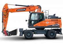Mobiele graafmachines Doosan DX210W-7