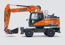 Mobiele graafmachines Develon DX210W-7K