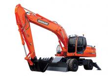 Mobiele graafmachines Doosan DX210WA