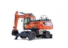 Mobiele graafmachines Doosan DX210WE-5
