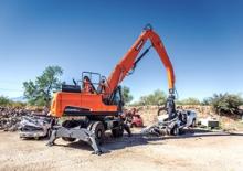 Graafmachines in overslaguitvoering Doosan DX210WMH-5