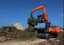 Graafmachines in overslaguitvoering Doosan DX250WMH-5