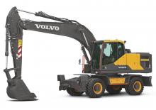 Mobiele graafmachines Volvo EW205 CN4