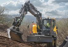 Mobiele graafmachines Volvo EWR170E