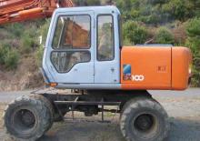 Mobiele graafmachines Hitachi EX 100 WD-2