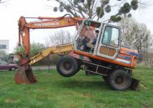 Mobiele graafmachines Fiat-Hitachi FH 130 W.3