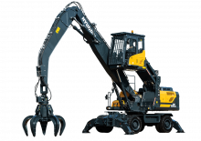 Graafmachines in overslaguitvoering Hyundai HW250MH