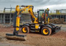 Mobiele graafmachines JCB Hydradig 110W