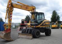 Mobiele graafmachines JCB JS 130 W