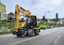 Mobiele graafmachines JCB JS145W
