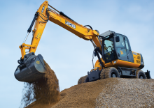 Mobiele graafmachines JCB JS145W