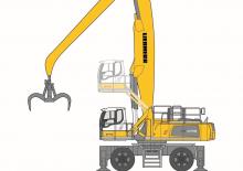 Graafmachines in overslaguitvoering Liebherr LH 110 M Industry Litronic
