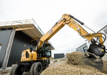 Mobiele graafmachines Caterpillar M317
