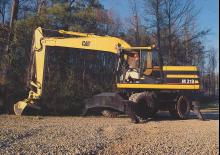 Mobiele graafmachines Caterpillar M318