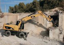 Mobiele graafmachines Caterpillar M322D