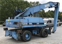Graafmachines in overslaguitvoering Fuchs MHL 330
