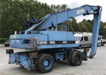 Graafmachines in overslaguitvoering Fuchs MHL 330