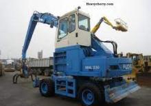 Graafmachines in overslaguitvoering Fuchs MHL 330 H