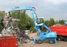 Graafmachines in overslaguitvoering Terex-Fuchs MHL 460 D