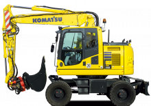 Mobiele graafmachines Komatsu PW150-1