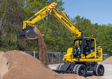 Mobiele graafmachines Komatsu PW158-11E0